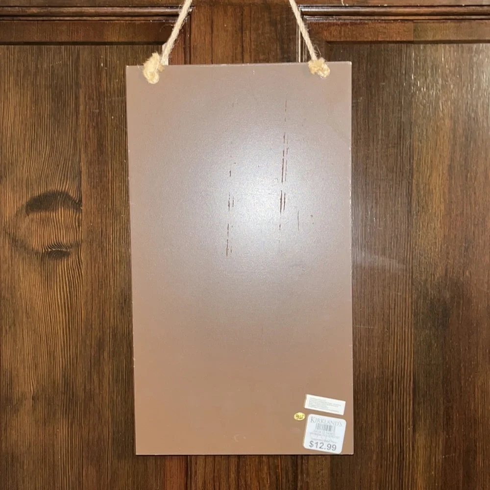 Kirklands trick or treat wood Sign